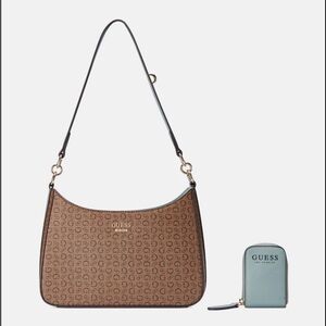 GUESS Meeko Signature Medium Shoulder Bag NEW